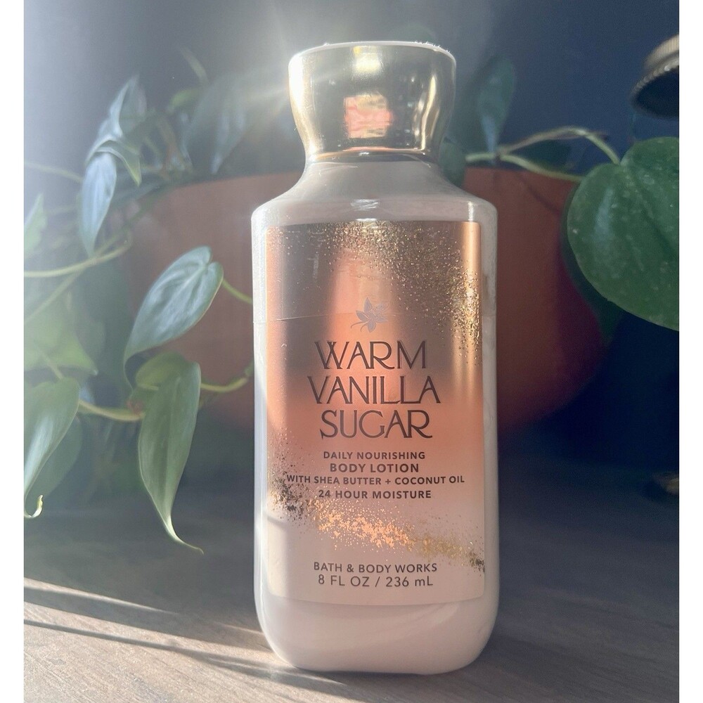 Bath & Body Works Warm Vanilla Sugar Daily Nourishing Body Lotion 8 fl. oz.